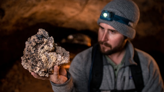Watch how volcanoes and lava rivers form subterranean caves