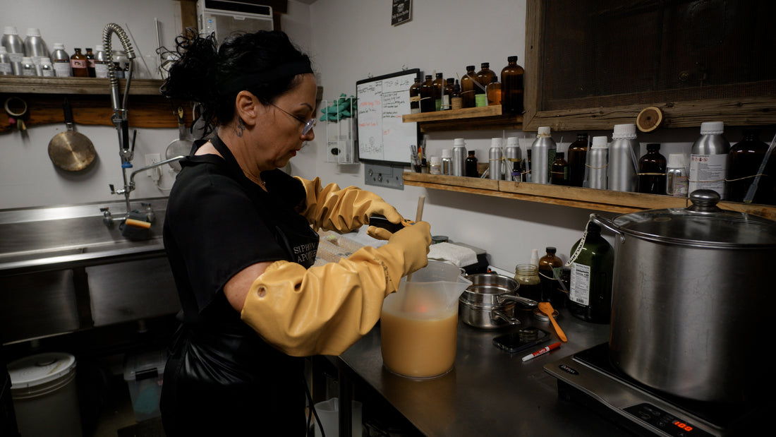 Watch how this soapmaker turns nature into skincare products