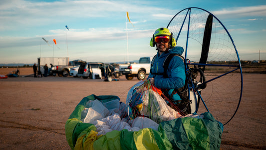 Watch how this pilot found true aerial freedom with a paramotor