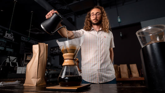 Watch how this small batch roaster started his coffee business from home