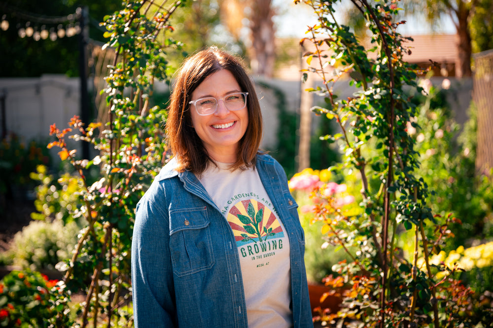 Garden portrait for Growing in the Garden